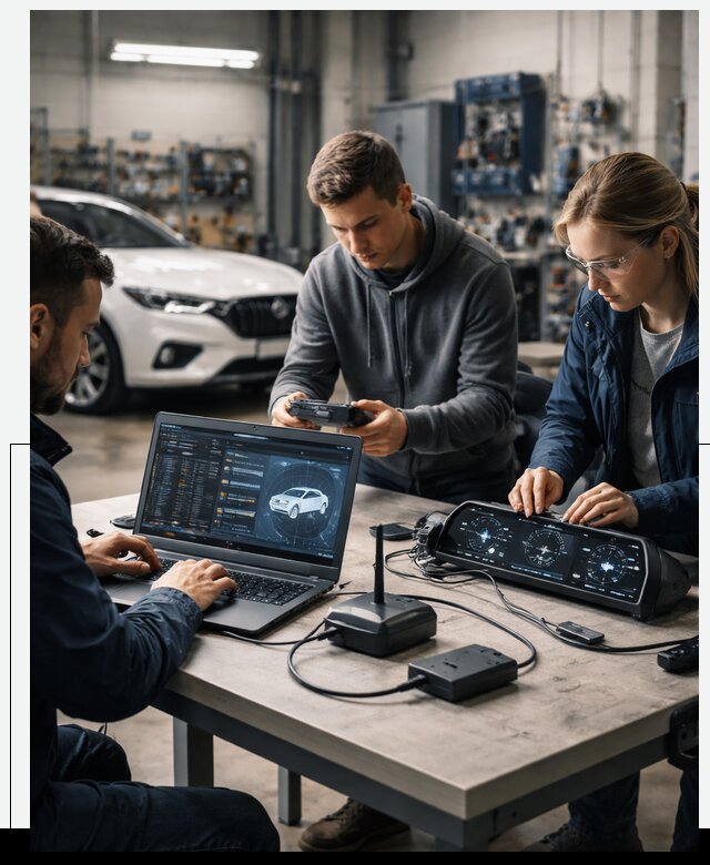 Разработка Connected Car и ПО для автопрома в Елабуге