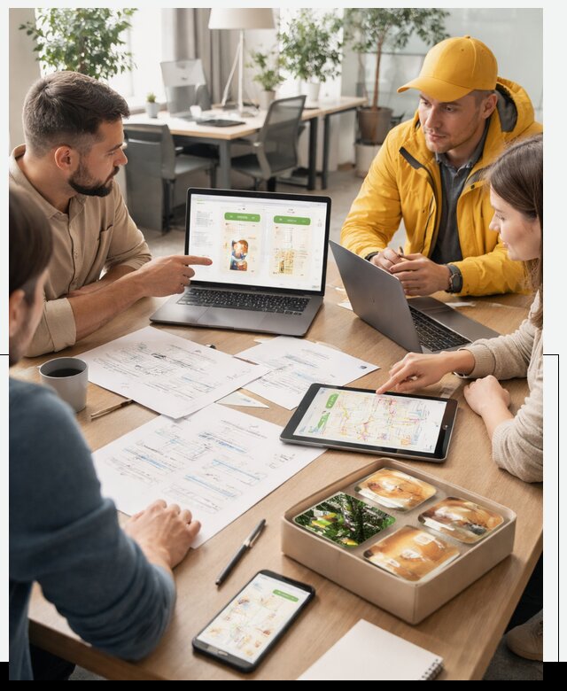 Разработка агрегатора доставки еды в Елабуге от 15192 р., АвикейЛбг